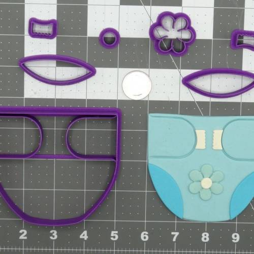 Diaper 266-D062 Cookie Cutter Set 4 inch