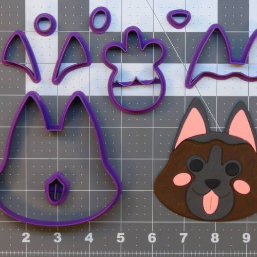 Dog 266-A683 Cookie Cutter Set 4 inch
