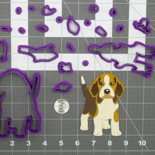 Dog - Beagle Body 266-D369 Cookie Cutter Set 4 inch