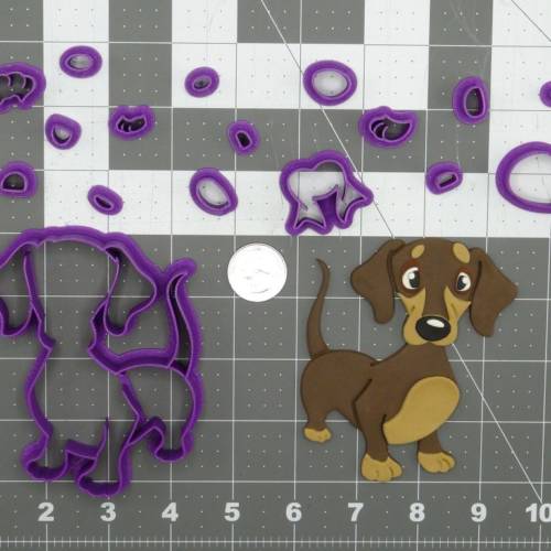 Dog - Dachshund Body 266-D031 Cookie Cutter Set 4 inch