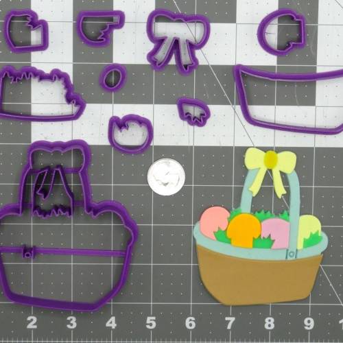 Easter Basket 266-D064 Cookie Cutter Set 4 inch