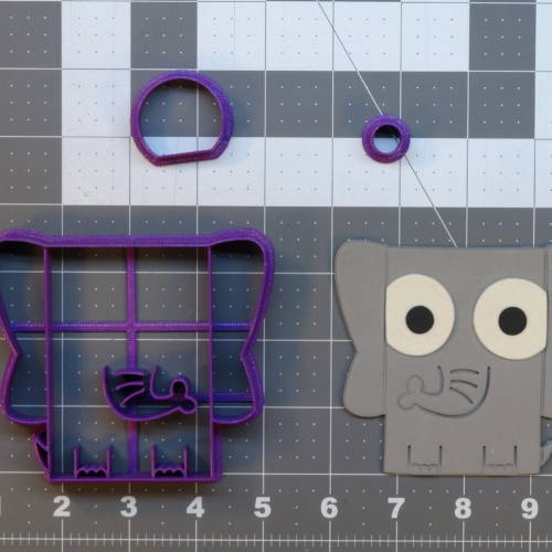 Elephant 266-C012 Cookie Cutter Set 4 inch