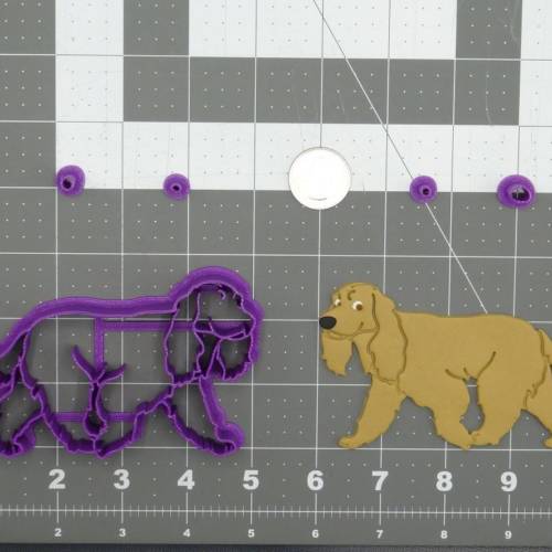English Cocker Spaniel Dog Body 266-D093 Cookie Cutter Set 4 inch