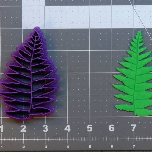 Fern Leaf 266-B844 Cookie Cutter 4 inch