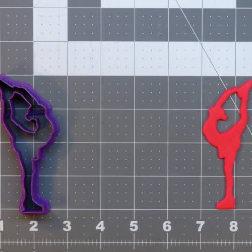 Figure Skater 266-B835 Cookie Cutter 4 inch