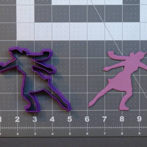 Figure Skater 266-B836 Cookie Cutter 4 inch