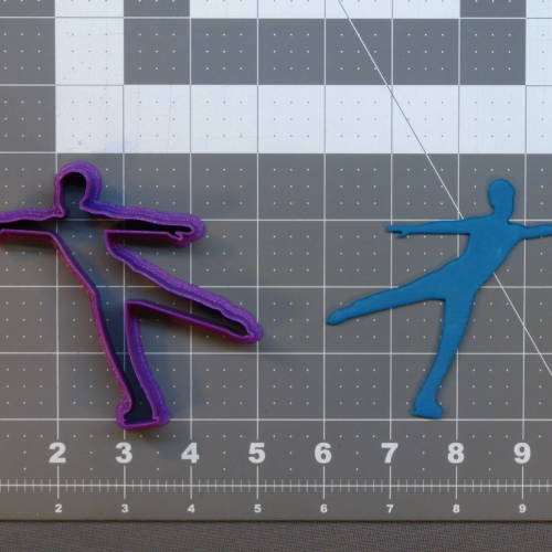 Figure Skater 266-B837 Cookie Cutter 4 inch