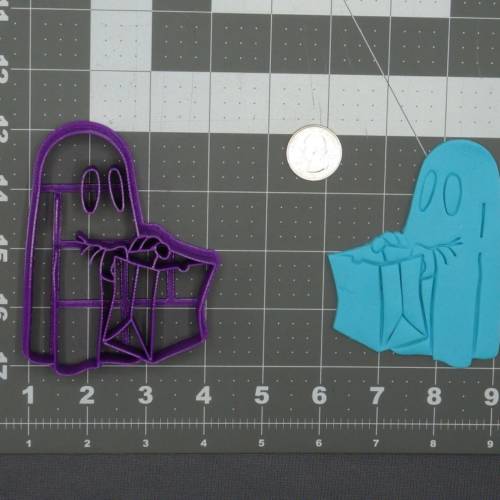 Ghost Trick or Treating 266-D947 Cookie Cutter 4 inch