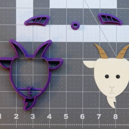 Goat Head 266-C014 Cookie Cutter Set 4 inch