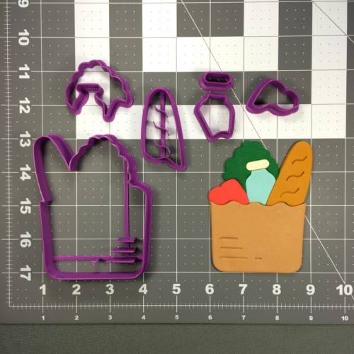 Grocery Bag 266-262 Cookie Cutter Set 4 inch