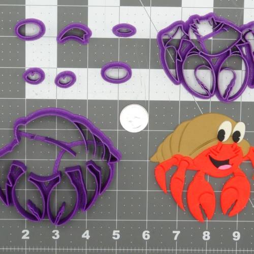 Hermit Crab Body 266-D139 Cookie Cutter Set 4 inch