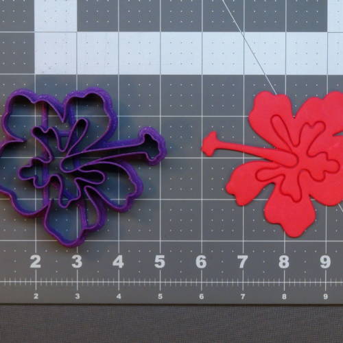 Hibiscus 266-B660 Cookie Cutter 4 inch