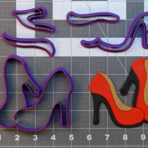 High Heels 266-A532 Cookie Cutter Set 4 inch