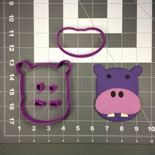 Hippo 266-299 Cookie Cutter Set 4 inch