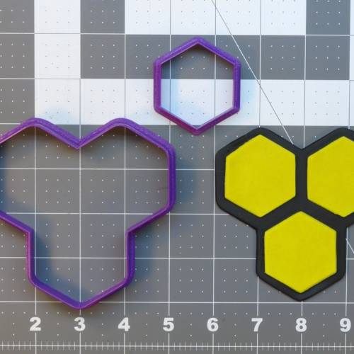 Honey Comb 266-534 Cookie Cutter Set 4 inch
