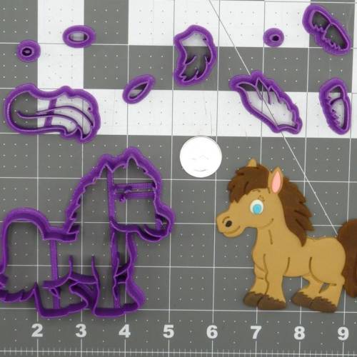 Horse Body 266-D227 Cookie Cutter Set 4 inch
