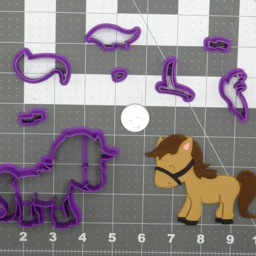 Horse Body 266-D228 Cookie Cutter Set 4 inch