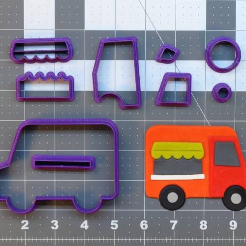 Ice Cream Truck 266-535 Cookie Cutter Set 4 inch