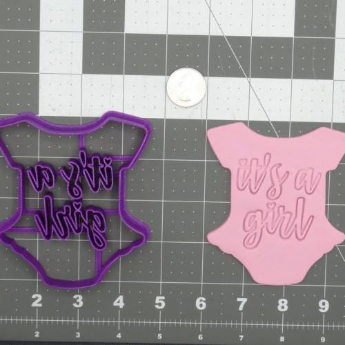 Its a Girl 266-D121 Cookie Cutter 4 inch