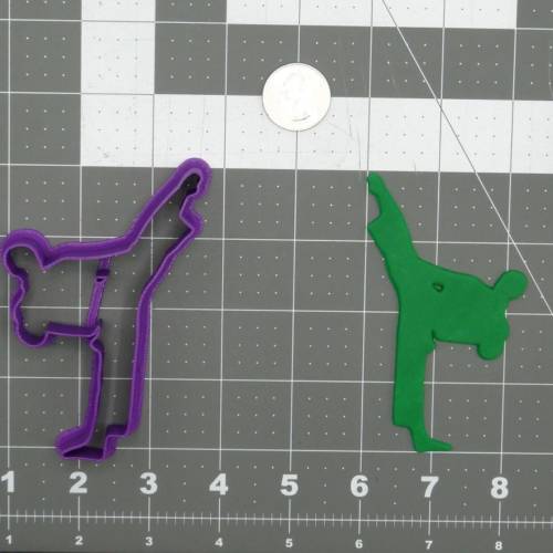 Karate Move 266-D340 Cookie Cutter 4 inch