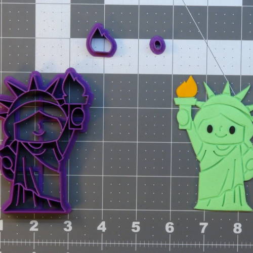 Statue of Liberty 266-A560 Cookie Cutter Set 4 inch