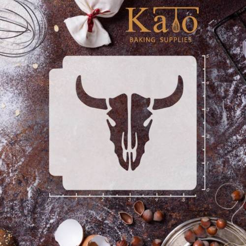 Bull Skull 783-132 Stencil