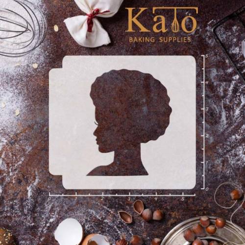 Afro Girl 783-723 Stencil