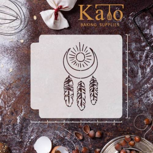 Boho Sun Moon 783-796 Stencil