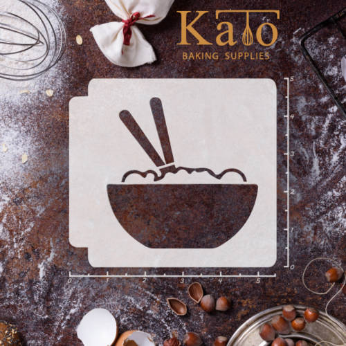 Bowl of Rice 783-861 Stencil