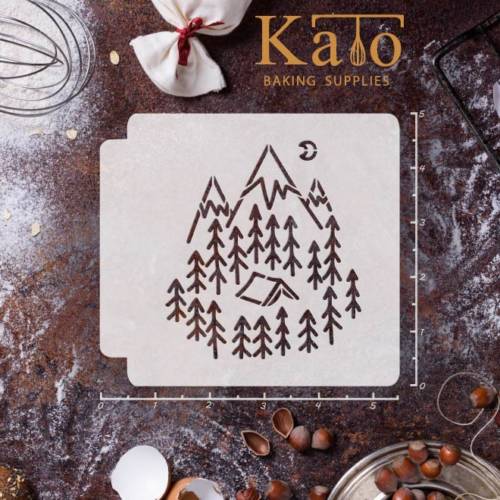 Camping 783-803 Stencil