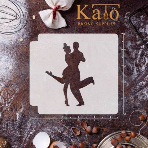 1920s Dancing Couple 783-B651 Stencil