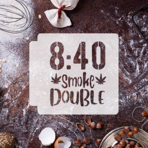 840 Double Smoke 783-H343 Stencil