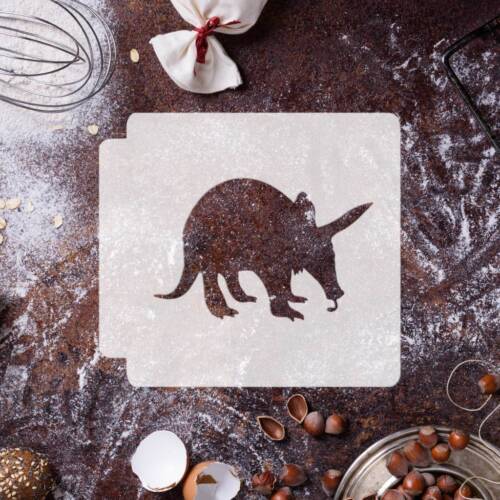 Aardvark Body 783-H713 Stencil Silhouette