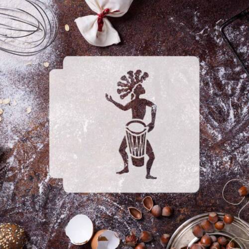 African Tribal Dancer 783-D049 Stencil