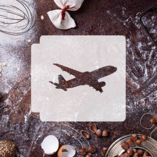 Airplane 783-E231 Stencil Silhouette