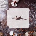 Airplane 783-G099 Stencil Silhouette