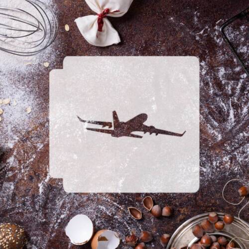 Airplane 783-G099 Stencil Silhouette