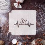 Airplane Pulse 783-E266 Stencil