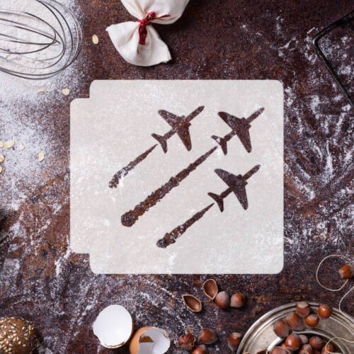 Airplane Show 783-G831 Stencil
