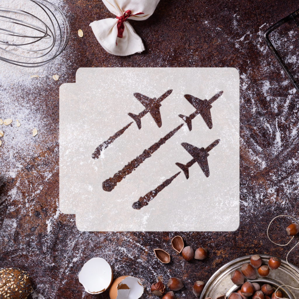 Airplane Show 783-G831 Stencil