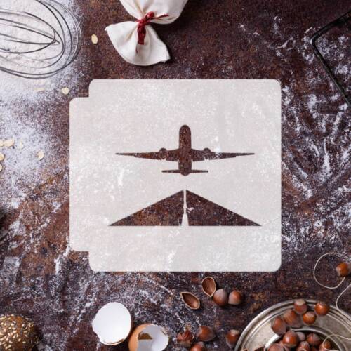 Airplane Taking Off 783-E924 Stencil