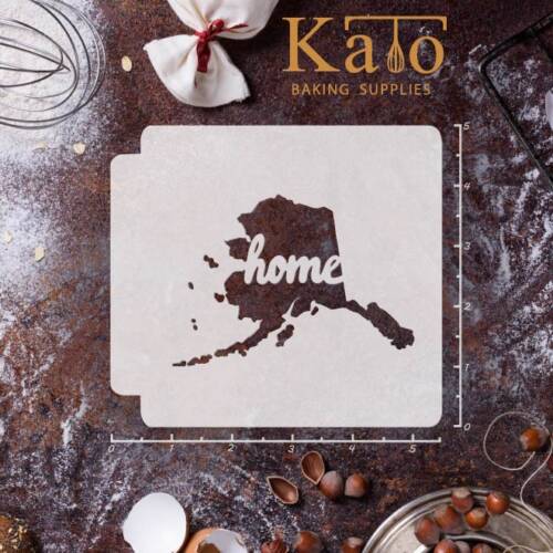 Alaska Home State 783-A384 Stencil
