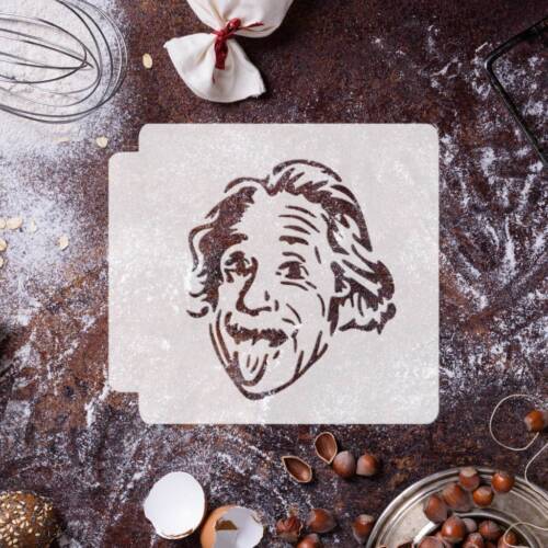 Albert Einstein Head 783-D450 Stencil
