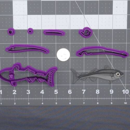Arctic Cod Fish 266-E389 Cookie Cutter Set
