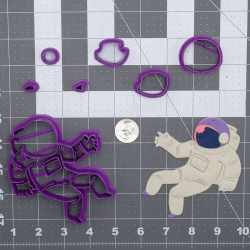 Astronaut Body 266-F377 Cookie Cutter Set
