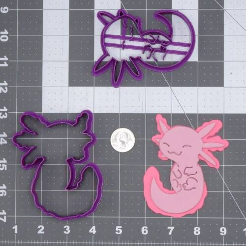 Axolotl Body 266-G940 Cookie Cutter Set