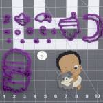 Baby Boy with Dog 266-E744 Cookie Cutter Set