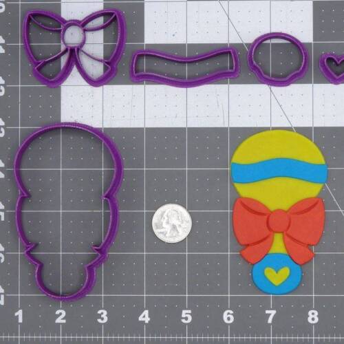 Baby Rattle 266-J544 Cookie Cutter Set