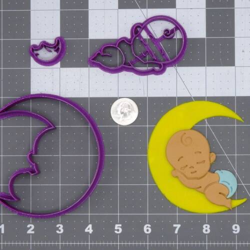 Baby on Moon 266-H415 Cookie Cutter Set