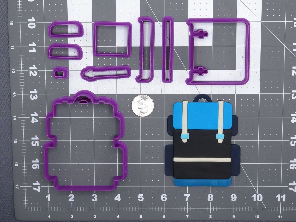 Backpack 266-G344 Cookie Cutter Set